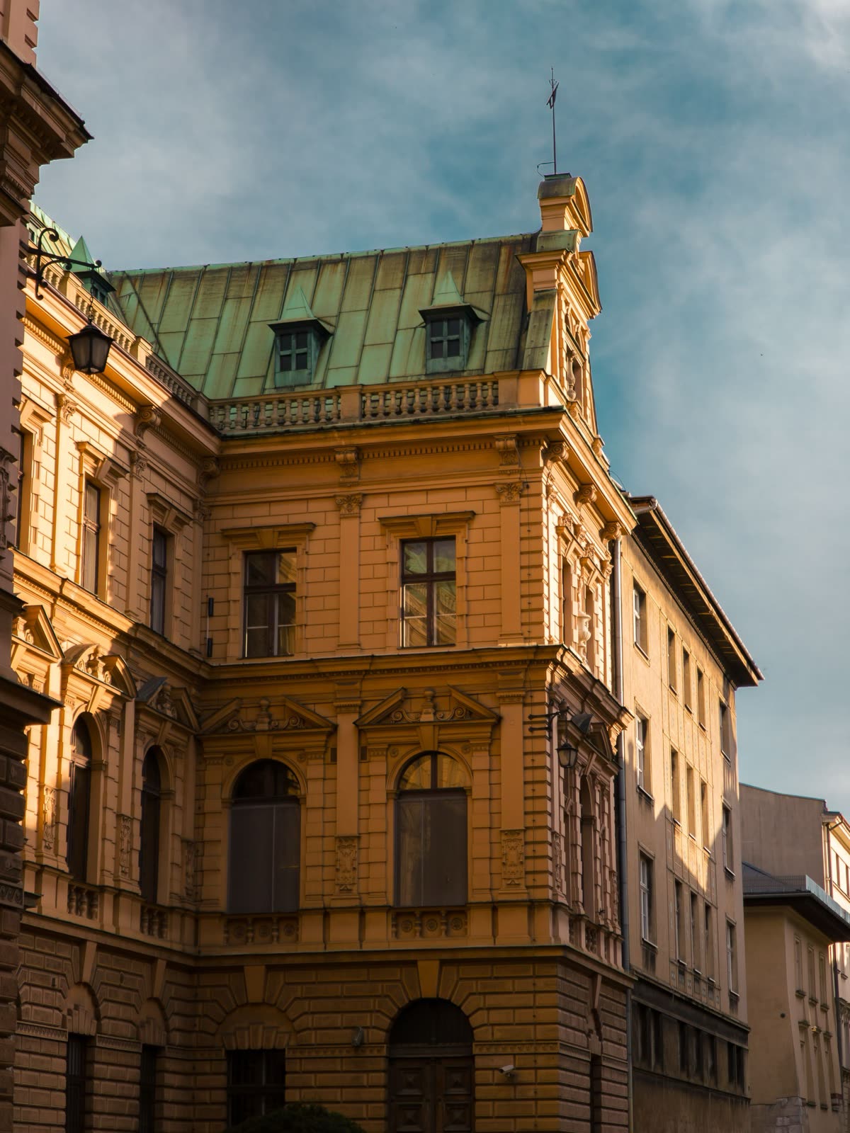 Golden Hour in Krakow Old Town